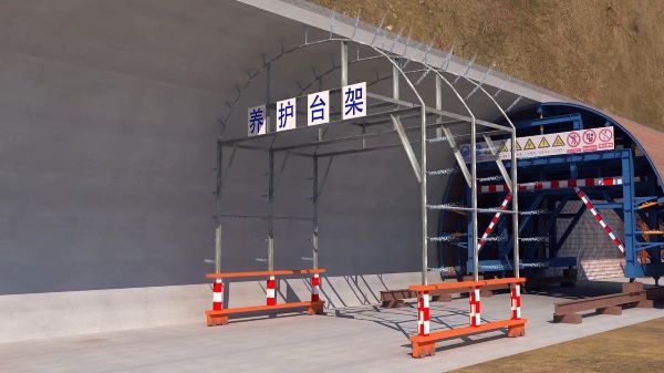 蓝山县隧道施工动画制作公司 - 隧道施工工艺和施工方法 - 隧道施工汇报动画视频 - bim 工程施工动画